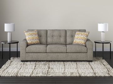 Ellie Queen Sleeper Sofa - Iron