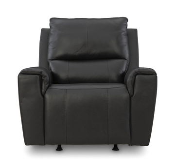 Yancy Leather Rocker Recliner