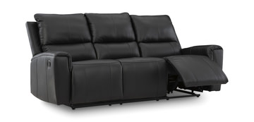 Yancy Leather Reclining Sofa
