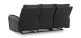 Yancy Leather Reclining Sofa thumbnail 3