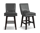 Turner Swivel Stool - Pewter thumbnail 3