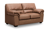 Zola Loveseat - Caramel thumbnail 2