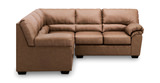 Zola 2 Piece Sectional with Right Loveseat - Caramel thumbnail 2