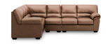 Zola 3 Piece Sectional with Right Loveseat - Caramel thumbnail 2