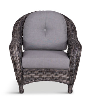 Glen River II 4 Piece Wicker Porch Set 