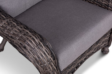 Glen River II 4 Piece Wicker Porch Set 