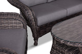 Glen River II 4 Piece Wicker Porch Set  thumbnail 3