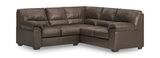 Zola 2 Piece Sectional with Left Loveseat - Umber thumbnail 1
