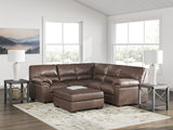 Zola 2 Piece Sectional with Left Loveseat - Umber thumbnail 4