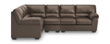 Zola 3 Piece Sectional with Right Loveseat - Umber thumbnail 2