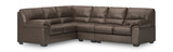 Zola 3 Piece Sectional with Right Loveseat - Umber thumbnail 1