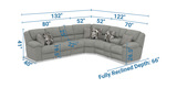 Slater Reclining Sectional thumbnail 17