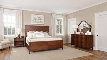 Sage Valley Panel Bedroom - King