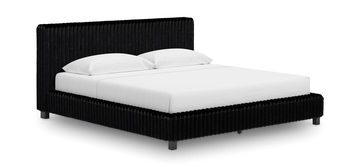Moonlight Mist King Bed - Black