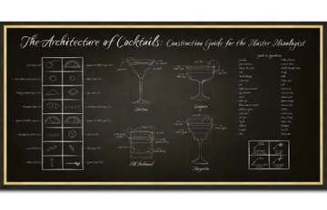 The Cocktail Architect Framed Art
