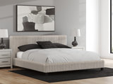 Moonlight Mist Queen Bed - Gray thumbnail 2