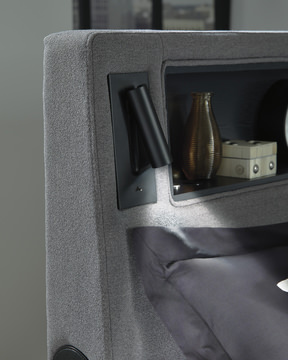 Belagio Queen Lighted Bed