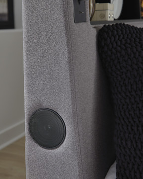 Belagio Queen Lighted Bed