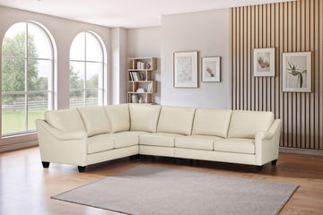 Harrison 4 Piece Leather Sectional