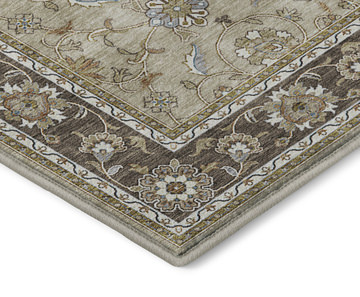 Hatay Beige Washable Area Rug - 2′6″ X 3′10″