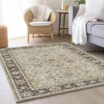 Hatay Beige Washable Area Rug - 9′0″ X 12′0″