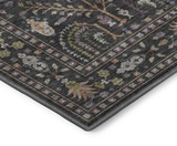 Hatay Black Washable Area Rug - 2′3″ X 7′6″ thumbnail 2