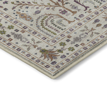 Hatay Ivory Washable Area Rug - 9′0″ X 12′0″