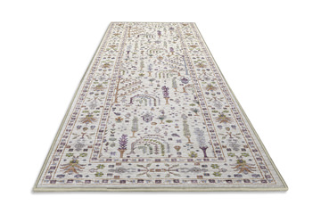 Hatay Ivory Washable Area Rug - 2′3″ X 7′6″