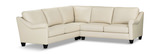Harrison 3 Piece Leather Sectional thumbnail 1