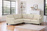 Harrison 3 Piece Leather Sectional thumbnail 2