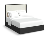 Granada Full Panel Bed - Black thumbnail 1