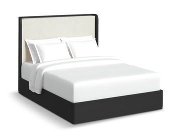 Granada  Twin Panel Bed - Black