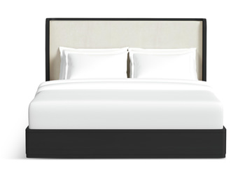 Granada Queen Panel Bed - Black