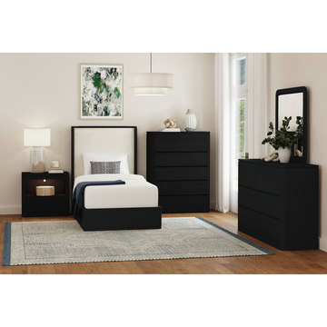 Granada Twin Bedroom Suite - Black