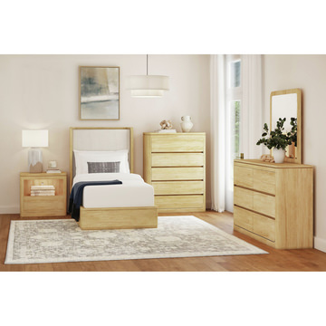 Granada Full Bedroom Suite - Natural