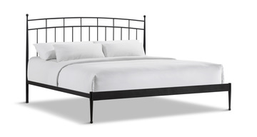 image Bowie Traditional Metal Bed - King