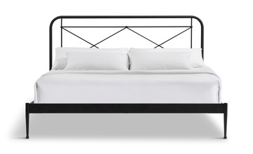 Bowie Vintage Metal Bed - King