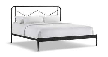 Bowie Vintage Metal Bed - King