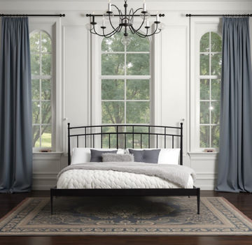 Bowie Traditional Metal Bed - King