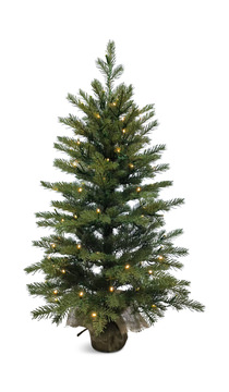 48″ Porch Artificial Christmas Tree With 140 LED lights