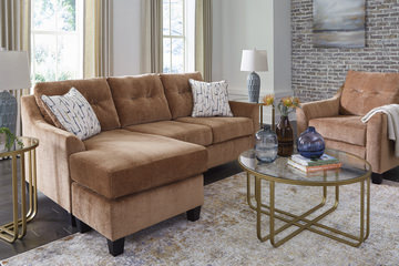 Cora Queen Sleeper Sofa - Clay