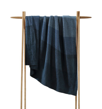 Ombre Lightweight Throw - Midnight