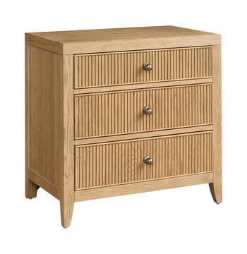 image Carmen 3 Drawer Nightstand