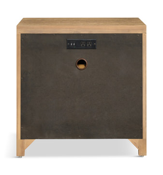 Carmen 3 Drawer Nightstand