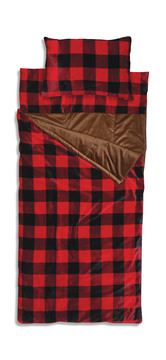 Lumberjack Slumber Bag And Pillow