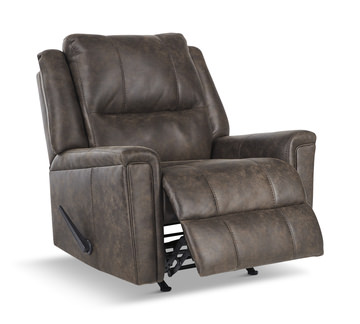 Della Rocker Recliner - Walnut