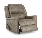 Della Rocker Recliner - Fog thumbnail 5
