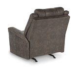 Della Rocker Recliner - Walnut thumbnail 3