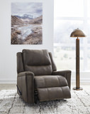 Della Rocker Recliner - Walnut thumbnail 7