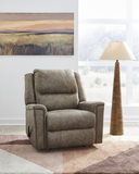 Della Rocker Recliner - Fog thumbnail 6